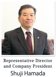 Representative Director and Company President Shuji Hamada